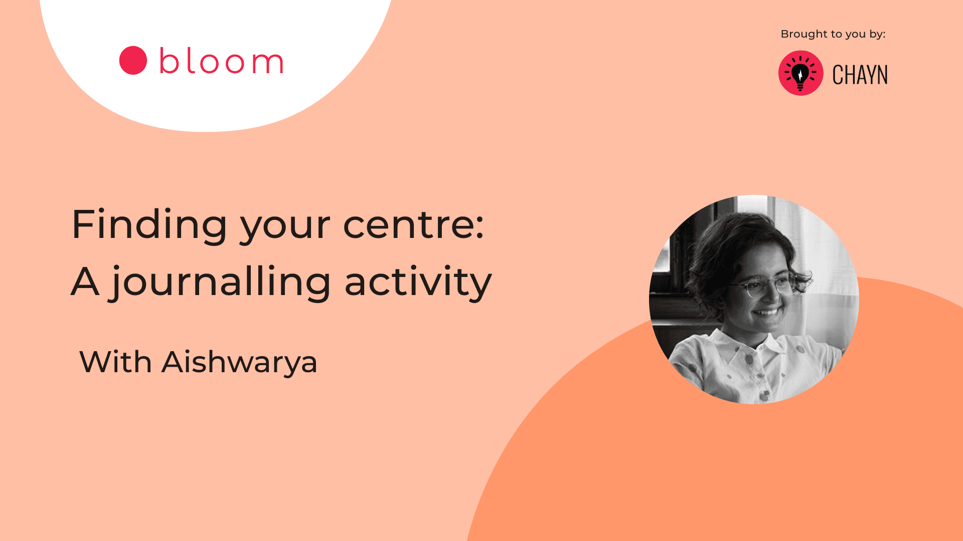 Preview image for "Finding your centre: A journalling activity. With aishwarya"